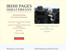Tablet Screenshot of irishpages.org
